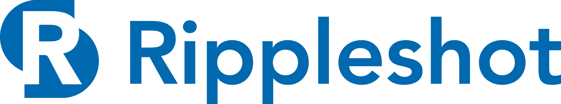Rippleshot Logo Full Blue Rippleshot Logo Full Blue